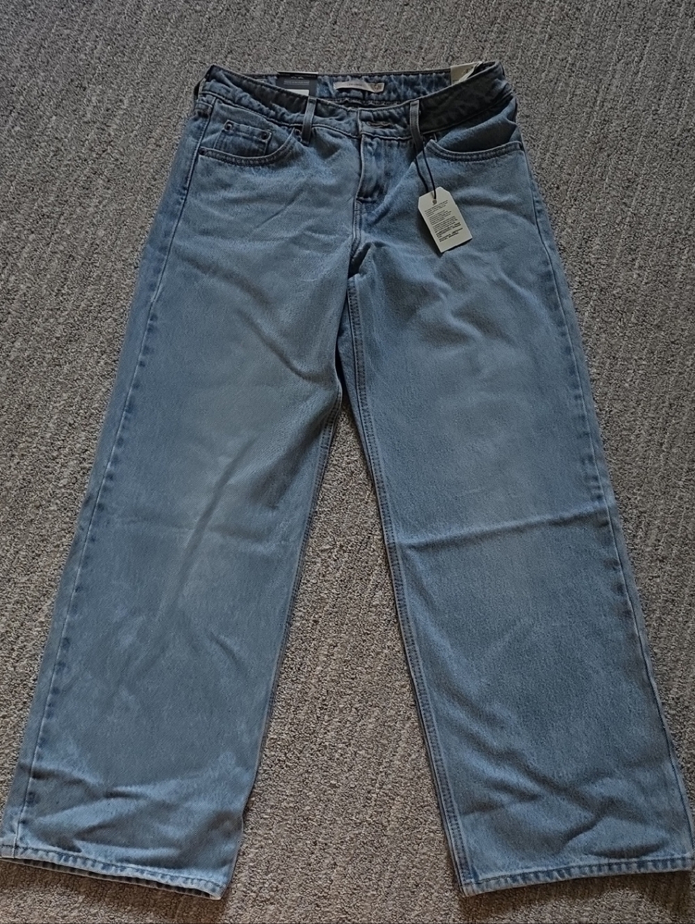 Women's Levi's Light Blue Low Loose Jeans NWT